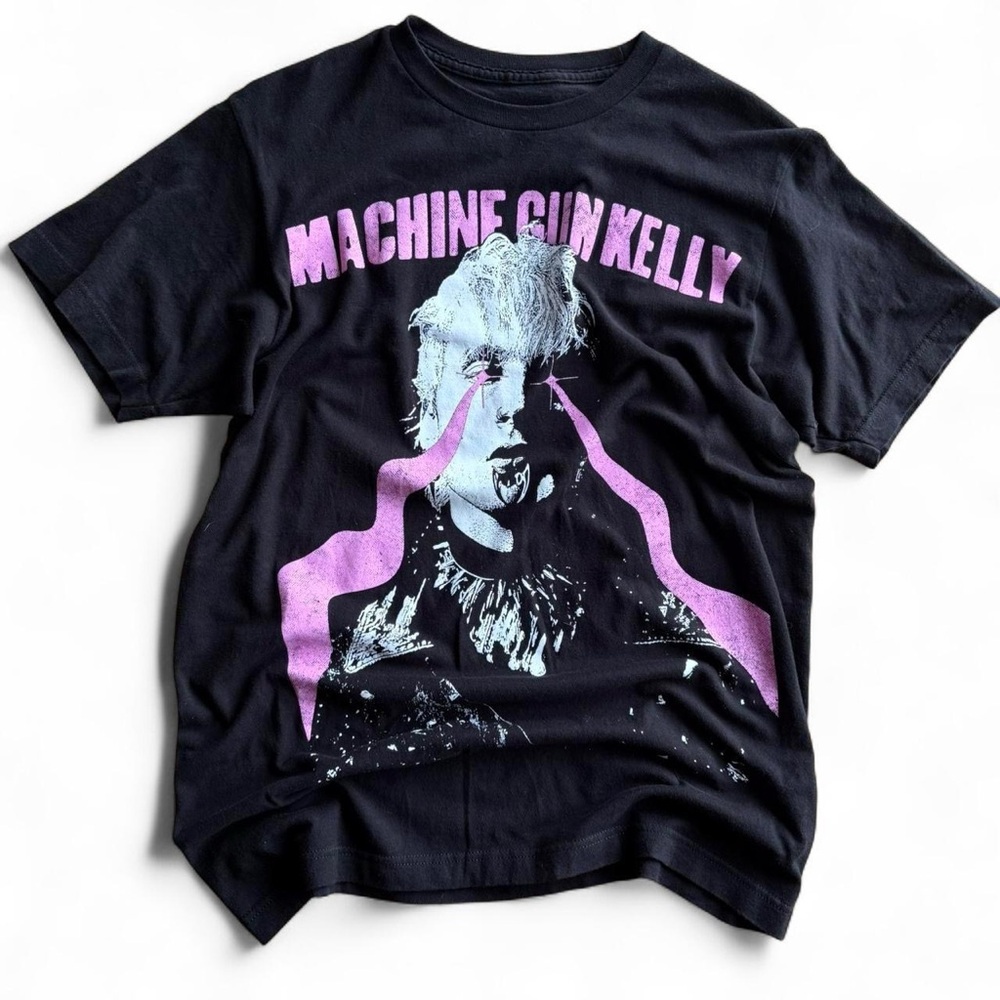 Machine Gun Kelly Black Graphic T-Shirt